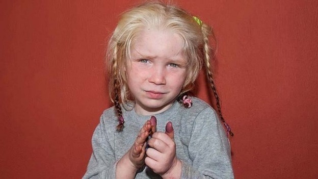 The four-year-old girl, known as Maria, was recovered from a Roma camp.
