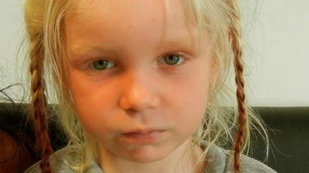 A picture of the girl, known as Maria.