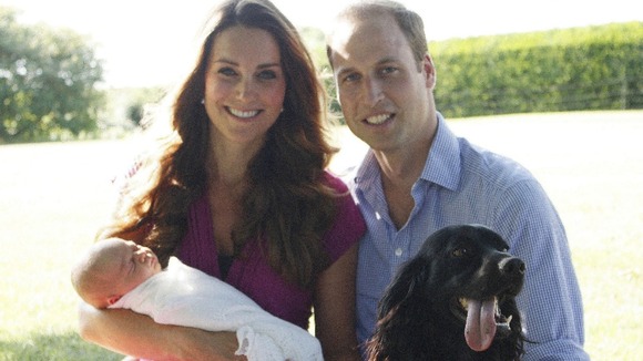 The couple will hold the christening of George in the Chapel Royal, in the grounds of St James's Palace.