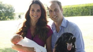 The couple will hold the christening of George in the Chapel Royal, in the grounds of St James's Palace.