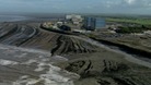 The site of the future Hinkley Point C power plant on the Somerset coast