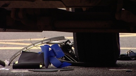 One person has been arrested after the collision yesterday afternoon