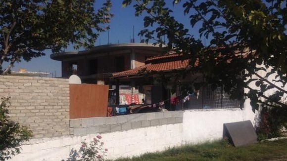 The house in the Roma community where the girl known as Maria used to live.