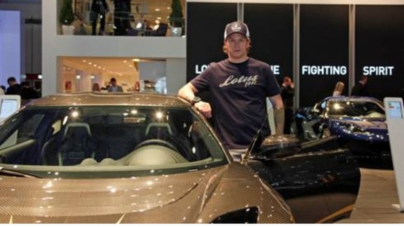 Former F1 champ Kimi Raikkonen