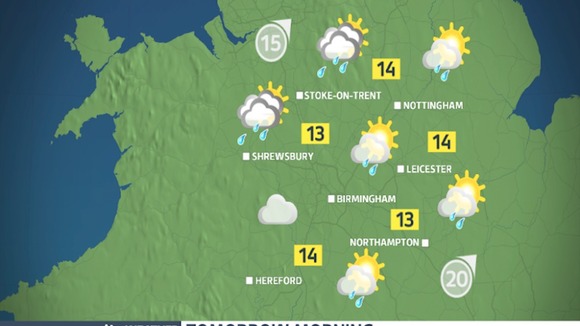 Wednesday morning weather