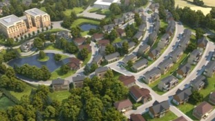 Artists impression of holiday village