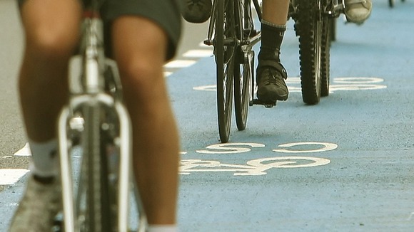 One of London's Cycle Superhighways