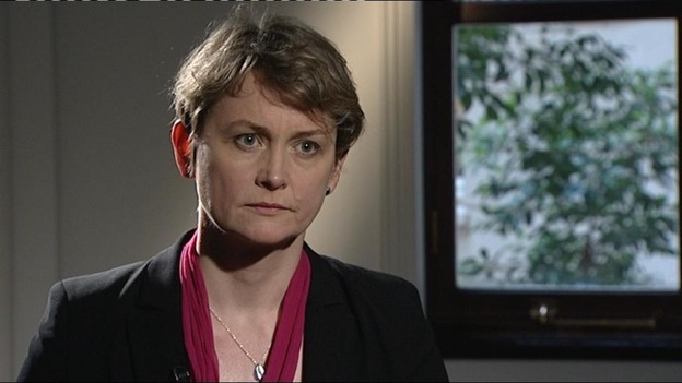 The shadow home secretary Yvette Cooper
