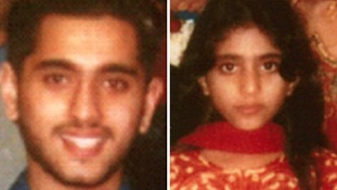 Majid Khan, 15, and his eight-year-old sister Anum Khan