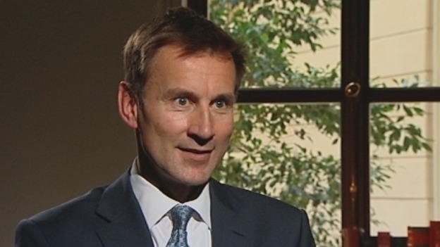 Health Secretary Jeremy Hunt.
