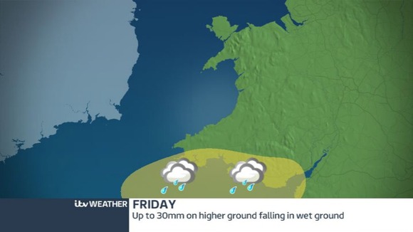 Heavy rain could cause surface flooding