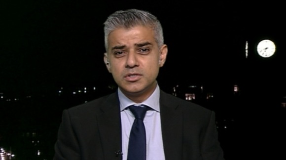 Labour's Shadow Justice Secretary Sadiq Khan