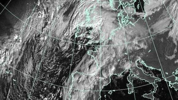 The storm is still developing out over The Atlantic