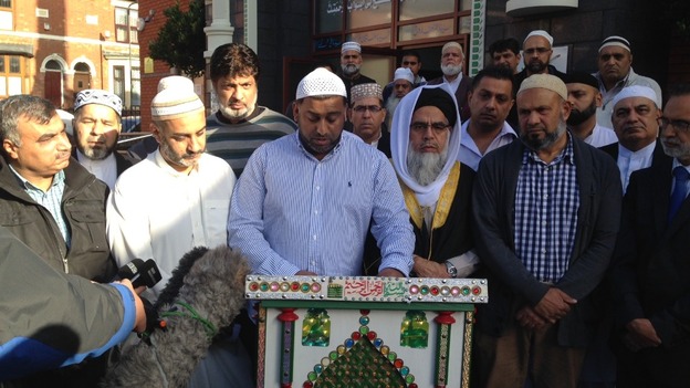 Representatives from the Muslim and Pakistani communities in Derby spoke today