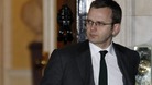 Andy Coulson leaves number 10 Downing Street in January 2011