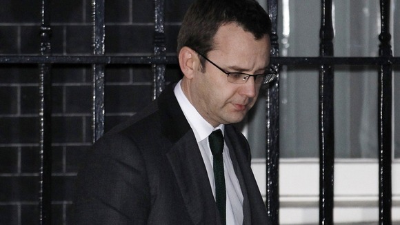 Andy Coulson leaves Downing Street January 21, 2011