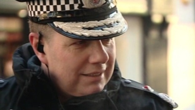 Chief Constable of Gloucestershire, Tony Melville, is joining the march
