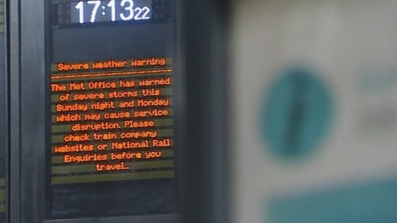 Severe weather warnings have been issued by the Met Office.
