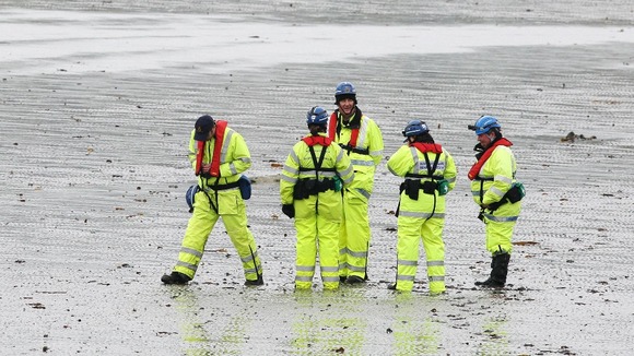 HM Coastguard search the coast of Belfast Lough