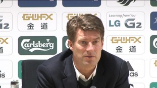 Swansea City Manager Michael Laudrup