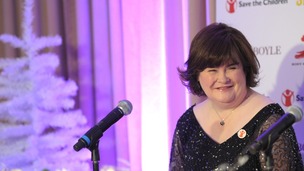 Susan Boyle's Christmas single O Come, All Ye Faithful is a digital collaboration with the late Elvis Presley.