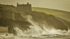 Rough seas at Porthleven, Cornwall