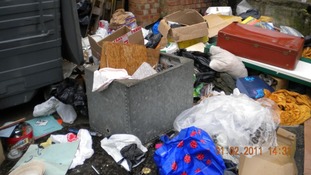 flytipping, Gillingham, Kent