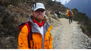 Karl Hinett on Everest expedition