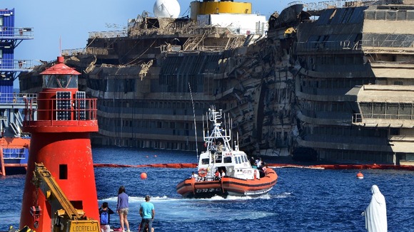 The Costa Concordia