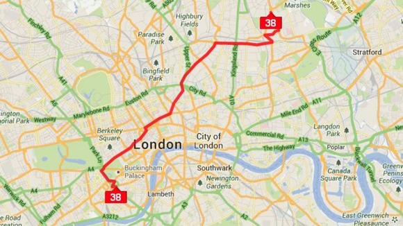 London Bus Route 38
