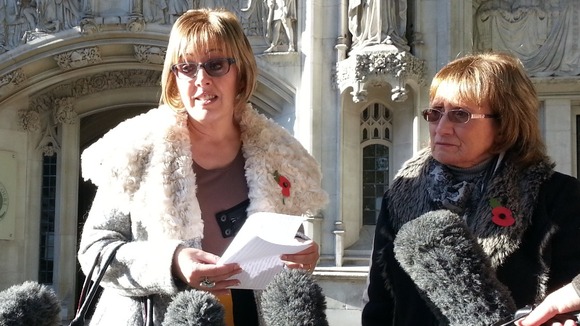 The family of David James comment outside Supreme Court following the ruling against their appeal.