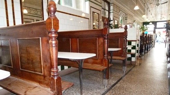 The shop now has Grade II listed status