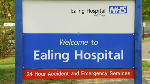 Ealing Hospital in west London