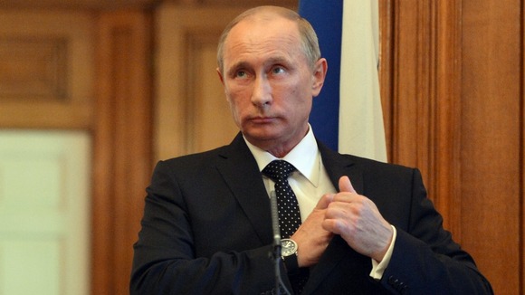 Russian President Vladimir Putin has come top of the Forbes world power list.