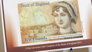 Jane Austen is made to look 'doe-eyed and smiley' in this 'inauthentic' portrait of the author, according to Paula Byrne.