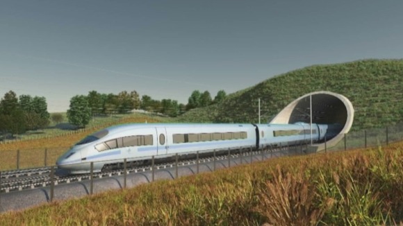 HS2 artists' impression