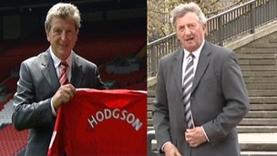 Neil Maybury and Celebrity look-a-like Roy Hodgson