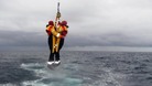 The incident prompted a sea and air rescue.
