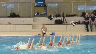 Swimmers get ready for London