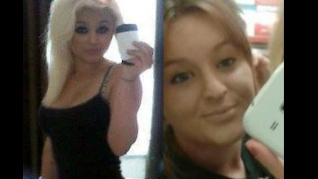 Road traffic collision victims Jasmine Allsop (L) and Olivia Lewry (R).