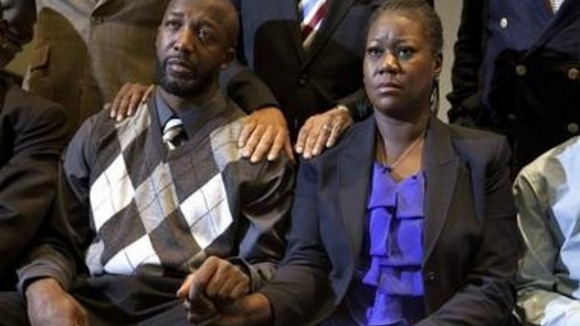 Trayvon Martin's parents