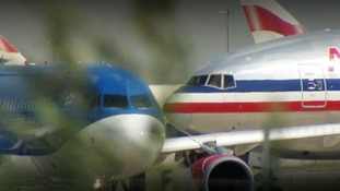 US passenger jets