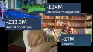 Nottinghamshire County Council will make cuts to services.