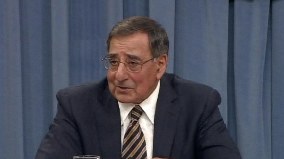 US Defence Secretary Leon Panetta in a press briefing.