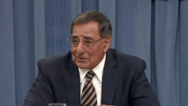 US Defence Secretary Leon Panetta in a press briefing.