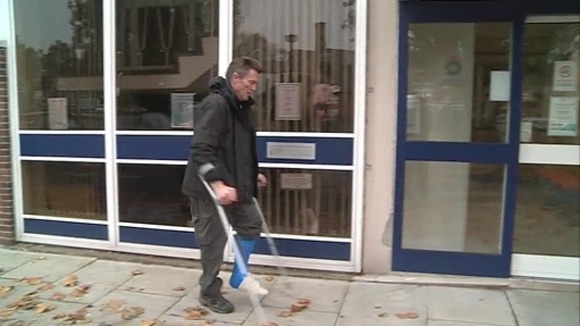 Terry McCormack recovering from his injury