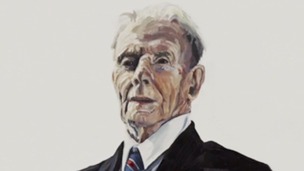 World War One veteran Harry Patch has been brought back to life in a poignant digital portrait to commemorate the conflict's centenary.