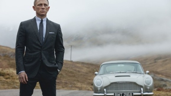 Daniel Craig as James Bond in Skyfall.