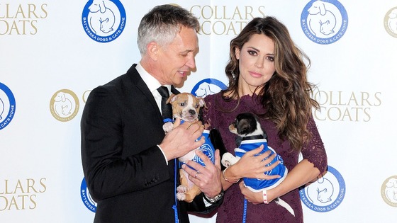Gary and Danielle Lineker.
