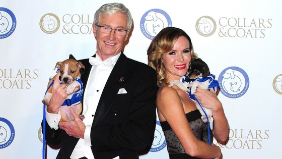 Event hosts Paul O'Grady and Amanda Holden.